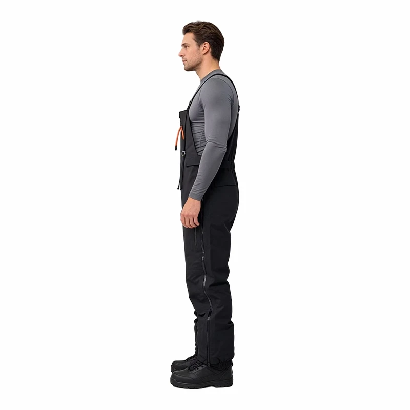 Men's Classic Durable Waterproof Ski Bib Pants